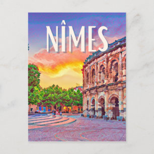 Nîmes Photo Vintage Briefkaart