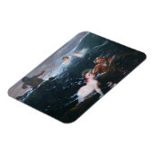 Nimfen en Satyrs Spelen in de Golven Magneet (Linkerzijde)