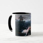 Nimfen en Satyrs Spelen in de Golven Mok (Voorkant links)