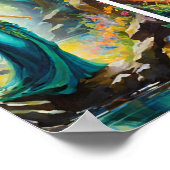 Nimfen van het bos poster (Hoek)