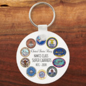 NIMITZ CLASS VLIEGTUIG CARRIER SLEUTELHANGER (Voorkant)