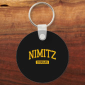 Nimitz middelbare school hs houston tx universitei sleutelhanger (Voorkant)