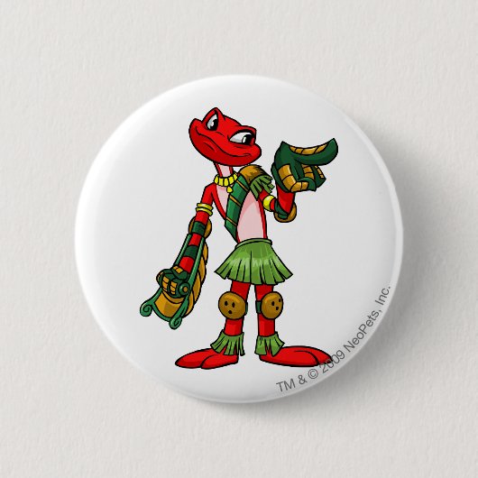 Nimmo Mystery Island Player Ronde Button 5,7 Cm (Voorkant)