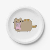 Nimravid Saber Tooth Prehistoricus False Cat Papieren Bordje (Voorkant)