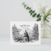 Nimrod - Beer en bijen Briefkaart (Staand voorkant)