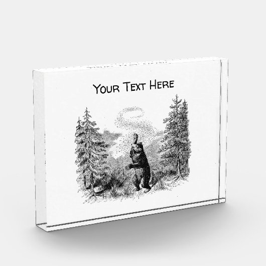 Nimrod - Beer en bijen Fotoblokken (Links)