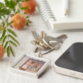 Nimrod die toezicht houdt op de bouw van de toren  sleutelhanger (Zijkant)