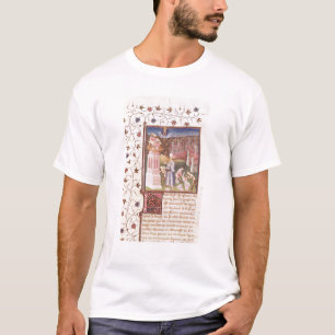 Nimrod die toezicht houdt op de bouw van de toren t-shirt