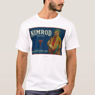 Nimrod Lemon LabelSan Fernando, CA T-shirt