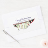 Nimrodic Powers: Kunst van Shoshanah Marohn fang v Rechthoekige Sticker (Envelop)