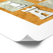 Nimzo-Indische verdediging Poster (Hoek)