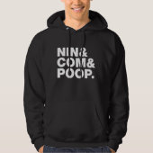 NIN & COM & POOP. HOODIE (Voorkant)