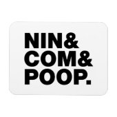 NIN & COM & POOP. MAGNEET (Horizontaal)