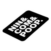 NIN & COM & POOP. MAGNEET (Linkerzijde)