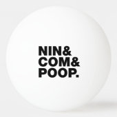 NIN & COM & POOP. PINGPONGBAL (Achterkant)