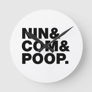 NIN & COM & POOP. RONDE KLOK
