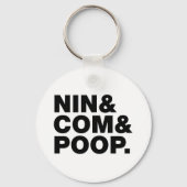 NIN & COM & POOP. SLEUTELHANGER (Voorkant)