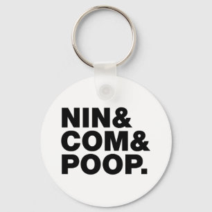 NIN & COM & POOP. SLEUTELHANGER