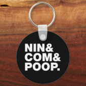 NIN & COM & POOP. SLEUTELHANGER (Voorkant)