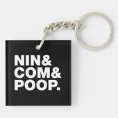 NIN & COM & POOP. SLEUTELHANGER (Achterkant)