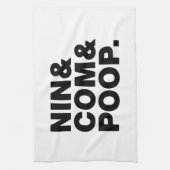 NIN & COM & POOP. THEEDOEK (Verticaal)