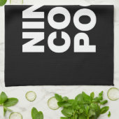 NIN & COM & POOP. THEEDOEK (Gevouwen)