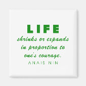 Nin on Courage Magneet (Voorkant)