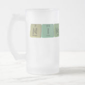 Nina als stikstof Iodine Natrium Matglas Bierpul (Links)