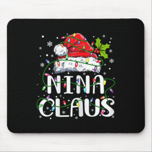 Nina Claus Kerstman Hoed Matching Familie Xma Muismat