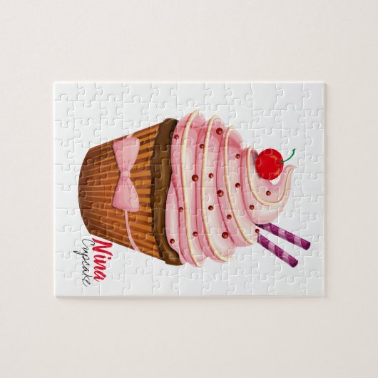 Nina Cupcake Legpuzzel (Horizontaal)