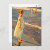 Niña door Joacquin Sorolla Briefkaart (Voorkant / Achterkant)