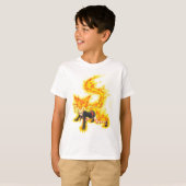 Nina Ferocious Fire Spirit Aura T-shirt (Voorkant volledig)