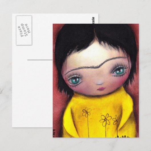 Nina Frida Briefkaart (Voorkant / Achterkant)