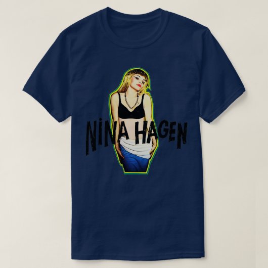 Nina Hagen T-shirt (Design voorkant)