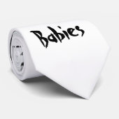 Nina heeft misschien mijn baby Stropdas (Opgerold)