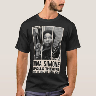 Nina Jazzconcert Poster meisje meisje T-shirt