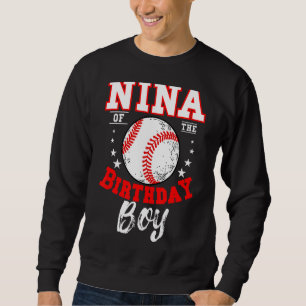 Nina of the Birthday Boy Baseball Theme Bday Celeb Trui
