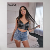 Nina Pink Poster (Voorkant)