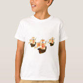 Nina Pinta en Santa Maria T-shirt (Voorkant)