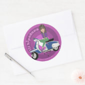 Nina Ronde Sticker (Envelop)