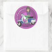 Nina Ronde Sticker (Tas)