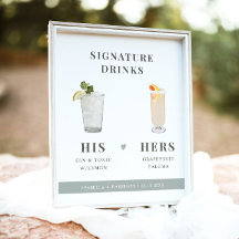 NINA Sage Green Signature Drink Zijn en Haar Bordj