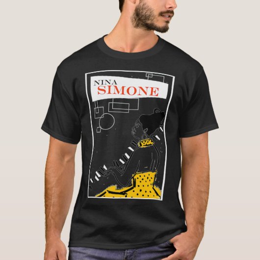 Nina Simone Classic T-Shirt (Voorkant)