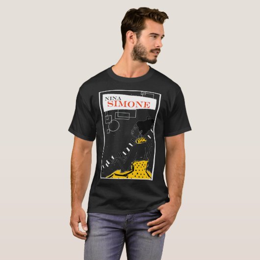 Nina Simone Classic T-Shirt (Voorkant volledig)
