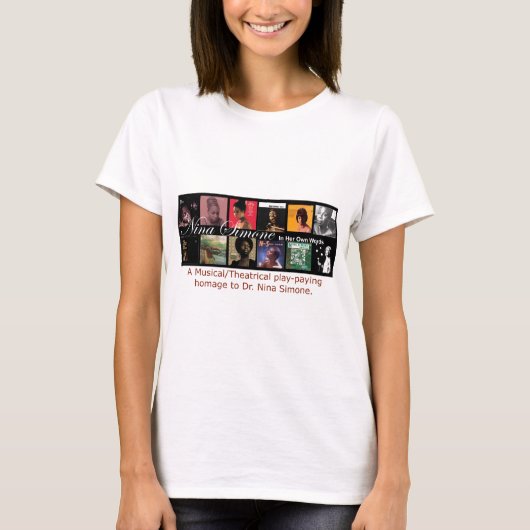 Nina Simone - De erfenis leeft T-shirt (Voorkant)