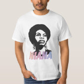 Nina Simone grappig T-shirt (Voorkant)