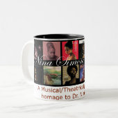 Nina Simone: In haar eigen woorden Tweekleurige Koffiemok (Voorkant links)