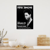 Nina Simone Jazz Live Concert Poster (Keuken)