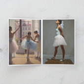 Niña soniando que es un bailarina kaart (Binnen)