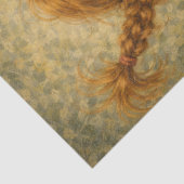 niña traviesa con mono tissuepapier (Detail)